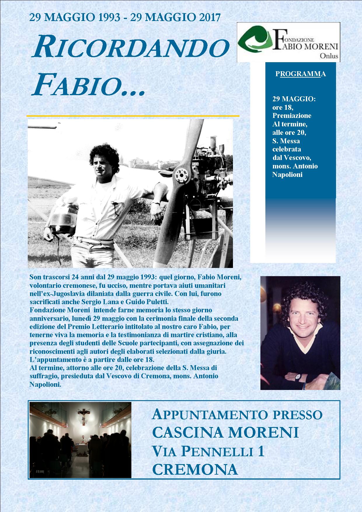 II Premio, il 29 maggio tutti in Cascina!